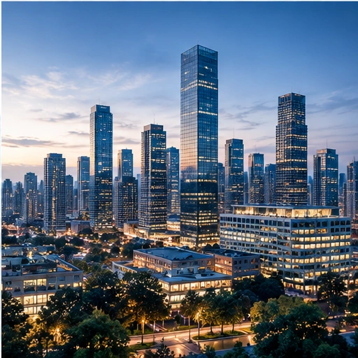 City commercial property