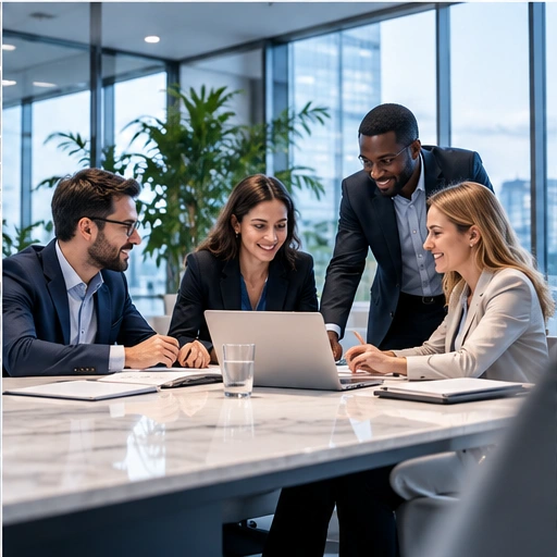 Business team meeting